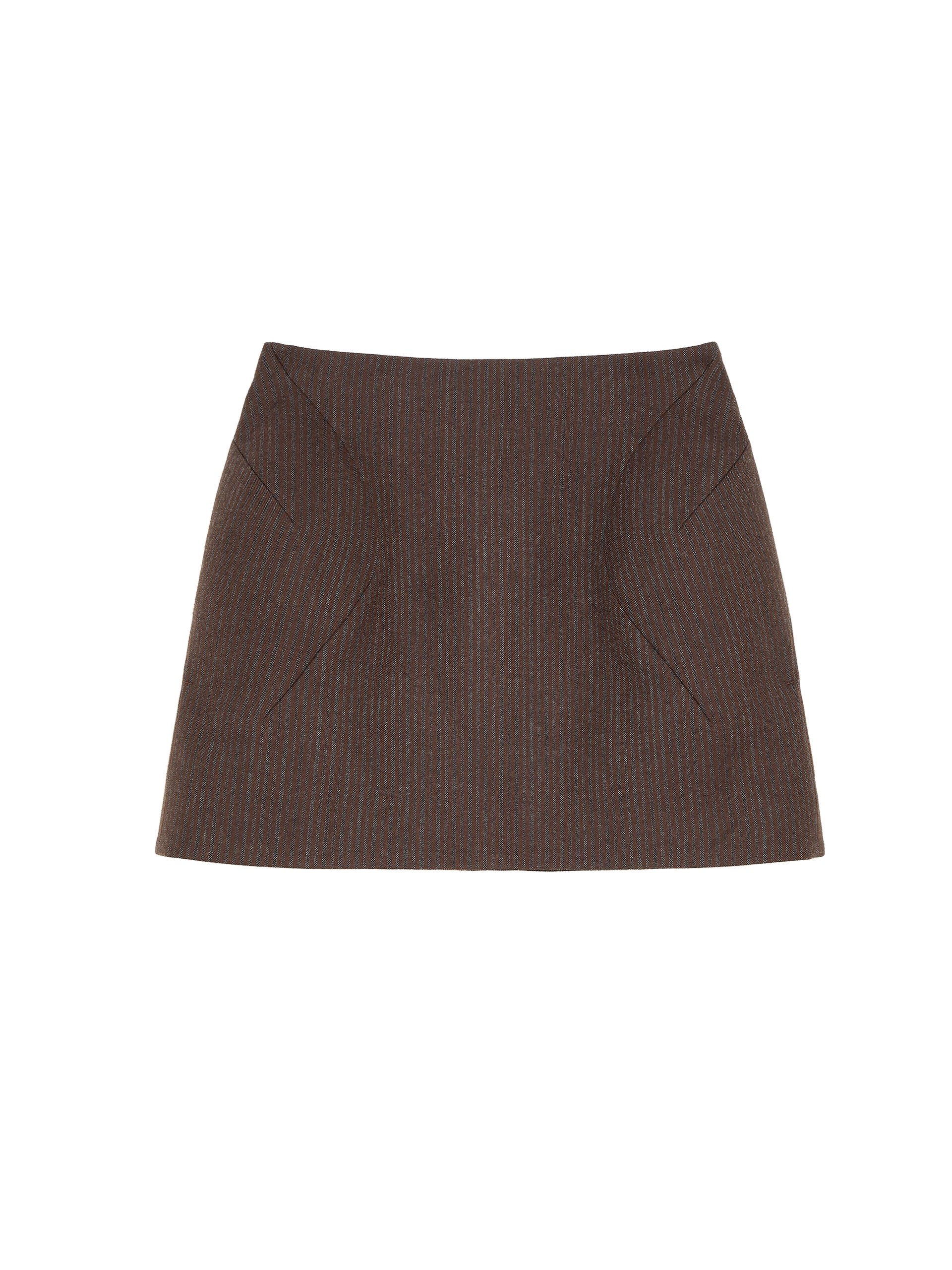 Alexander McQueen Wool Pinstripe Mini Skirt - Skirts - British Luxury Tailoring at Luxury Shoes Alexander McQueen Wool Pinstripe Mini Skirt - Skirts - British Luxury Tailoring at Luxury Shoes