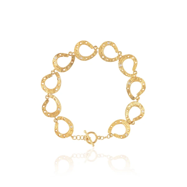 Golden Horseshoe Necklace