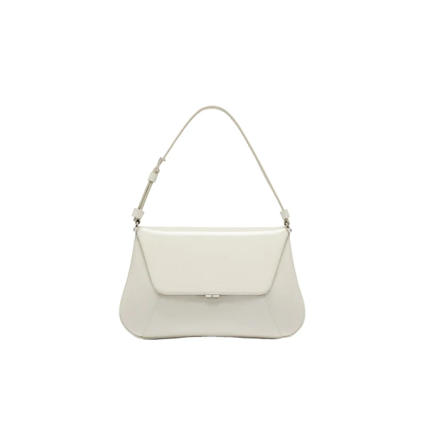 Ami Shoulder Bag in Almond Spazzolato