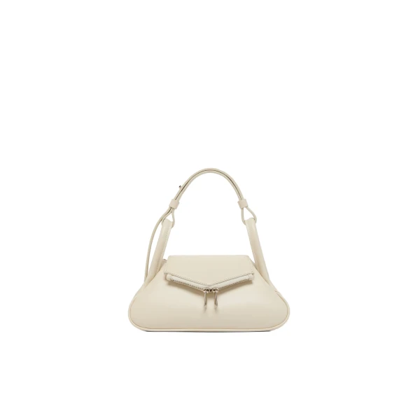 Gemini Small Bag in Almond Nappa