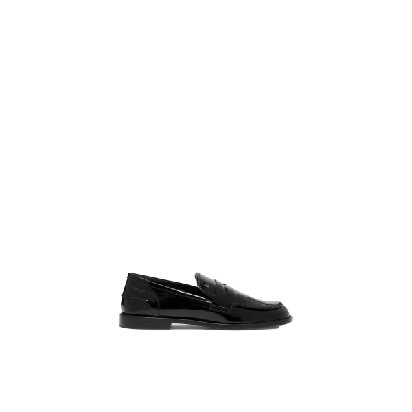 Tilda Loafer in Shiny Black Spazzolato