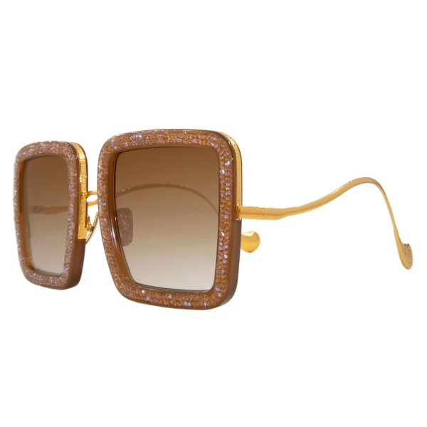 Beaming Sky Sunglasses in Amber - Image 2