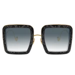 Anna-Karin Karlsson Beaming Sky Sunglasses in Black Crystal