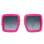 Anna-Karin Karlsson Beaming Sky Sunglasses in Hot Pink