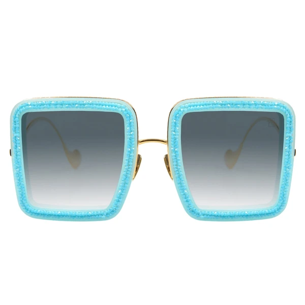 Beaming Sky Sunglasses in Turquoise