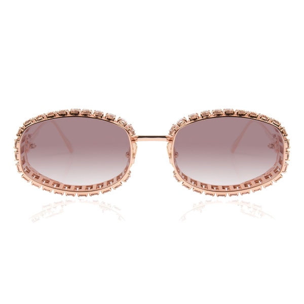 Anna-Karin Karlsson Billion $ Boo Sunglasses in Rose Gold