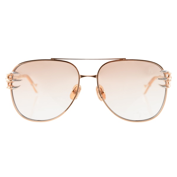 Anna-Karin Karlsson Claw Voyage Sunglasses in Rose Gold