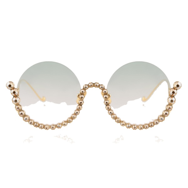 Anna-Karin Karlsson Full Moon Sunglasses in Gold Blush