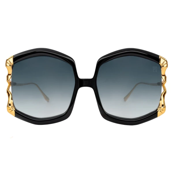 Anna-Karin Karlsson La Vie en Rose Sunglasses in Black