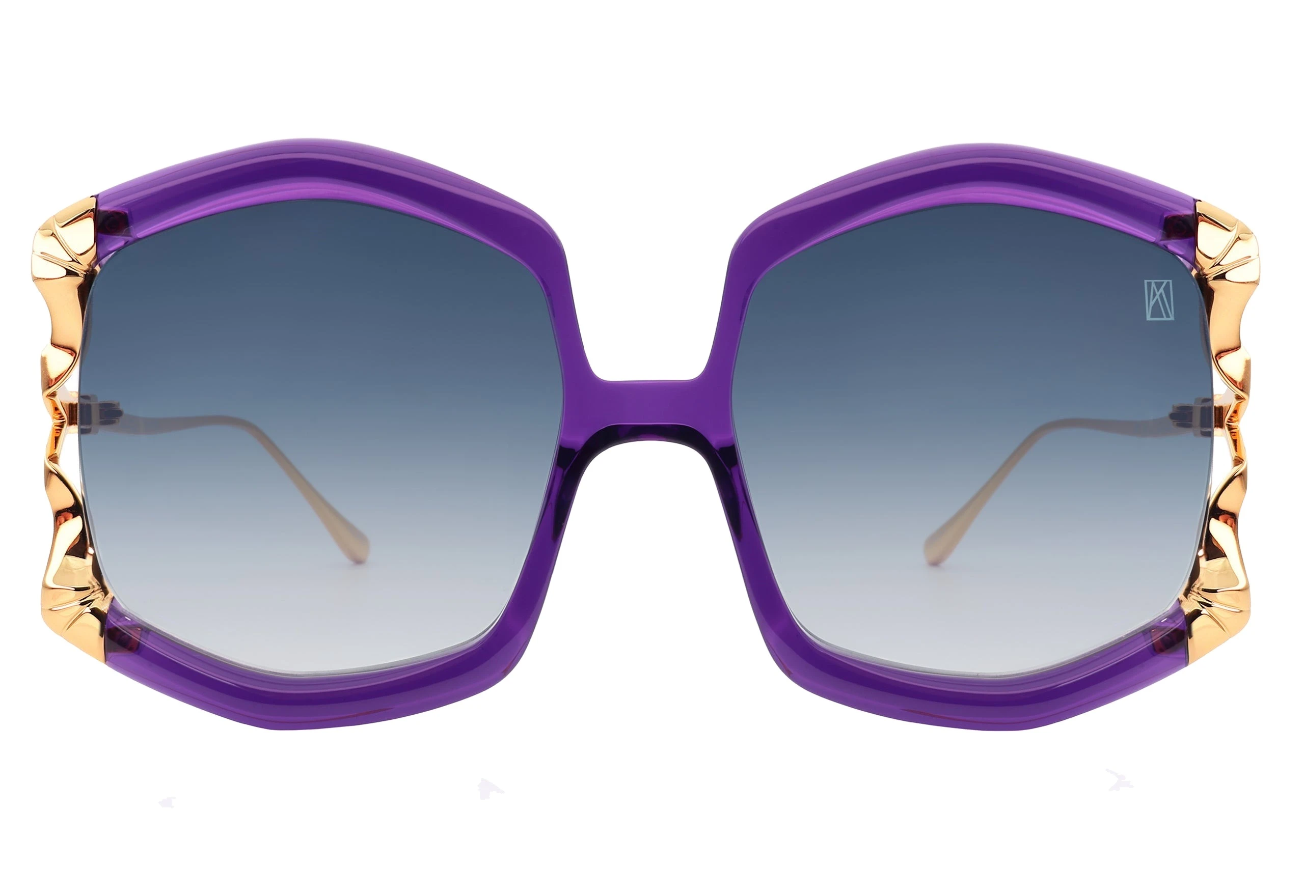 La Vie en Rose Sunglasses in Purple