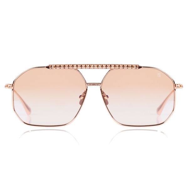 Anna-Karin Karlsson Le Boss 2.0 Sunglasses in Rose Gold
