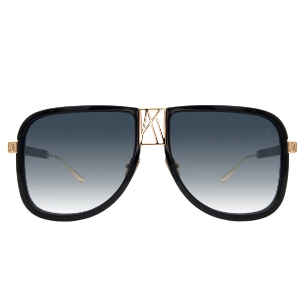 Logo Dude Sunglasses in Black