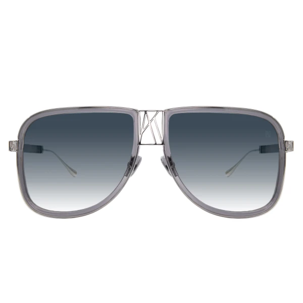 Anna-Karin Karlsson Logo Dude Sunglasses in Grey