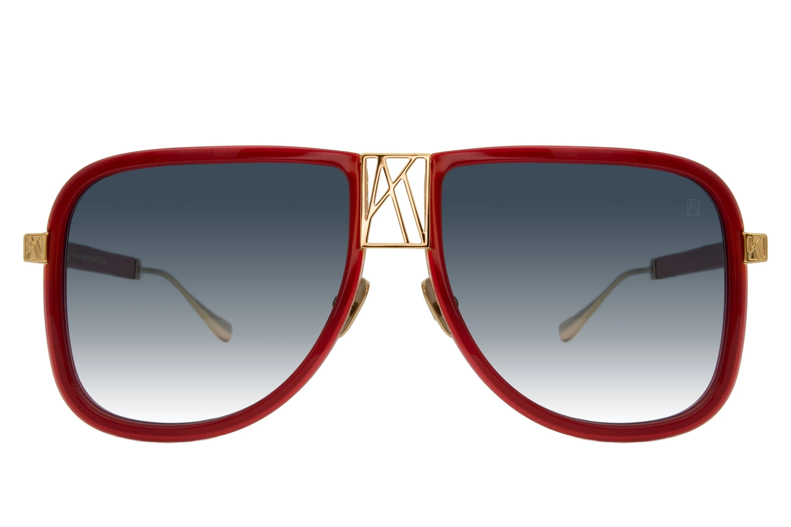 Logo Dude Sunglasses in Red