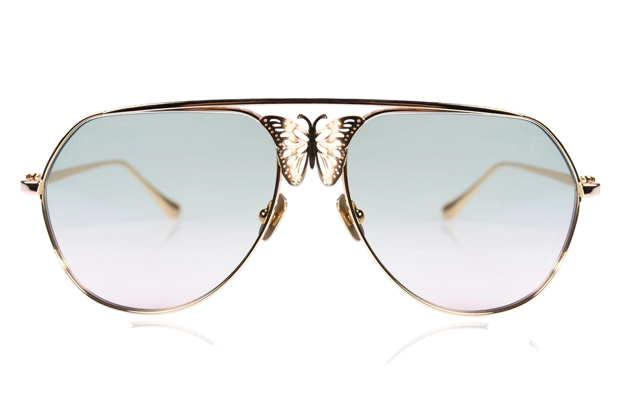 Miss Rosell 2.0 Sunglasses in Gold Blush