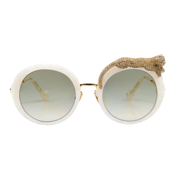 Rose et la Roue Sun Sunglasses in Pearl