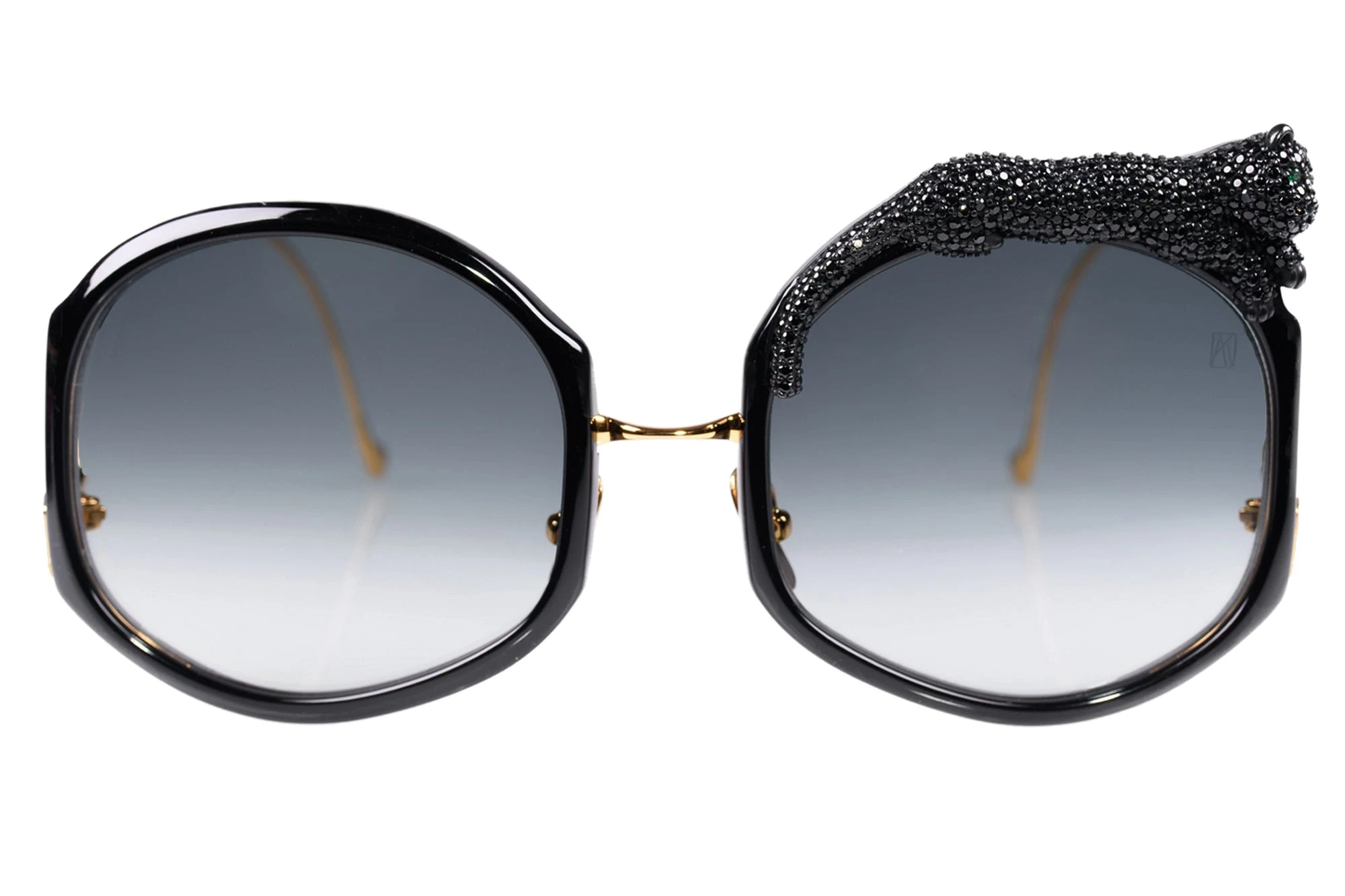 Rose et le Rêve Sun Sunglasses in Black Crystal