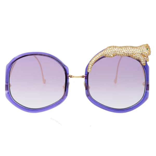 Anna-Karin Karlsson Rose et le Rêve Sun Sunglasses in Purple