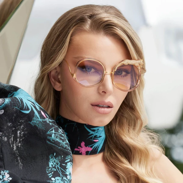 Rose et le Rêve Sun Sunglasses in Turquoise - Image 3