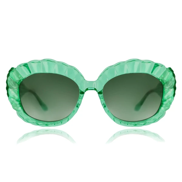 Shade of Sirens Sunglasses in Green