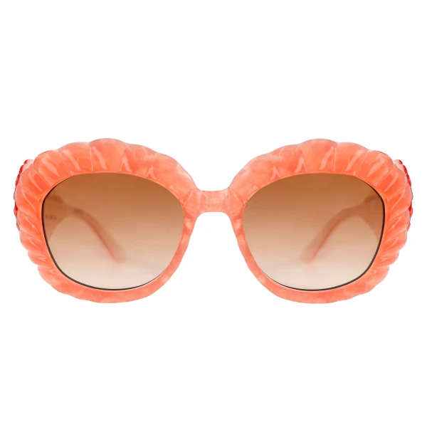 Anna-Karin Karlsson Shade of Sirens Sunglasses in Peach