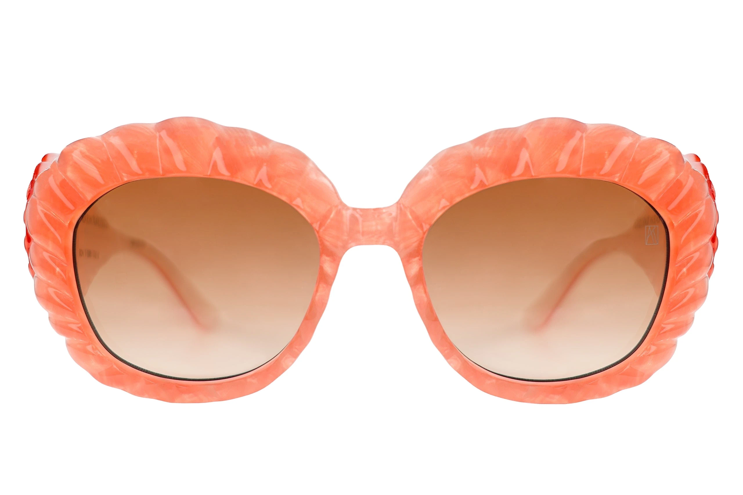Shade of Sirens Sunglasses in Peach