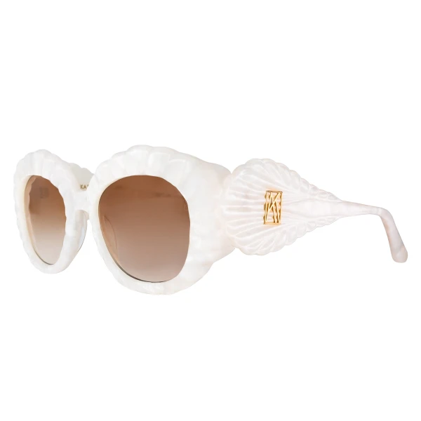 Shade of Sirens Sunglasses in White Pearl - Image 2