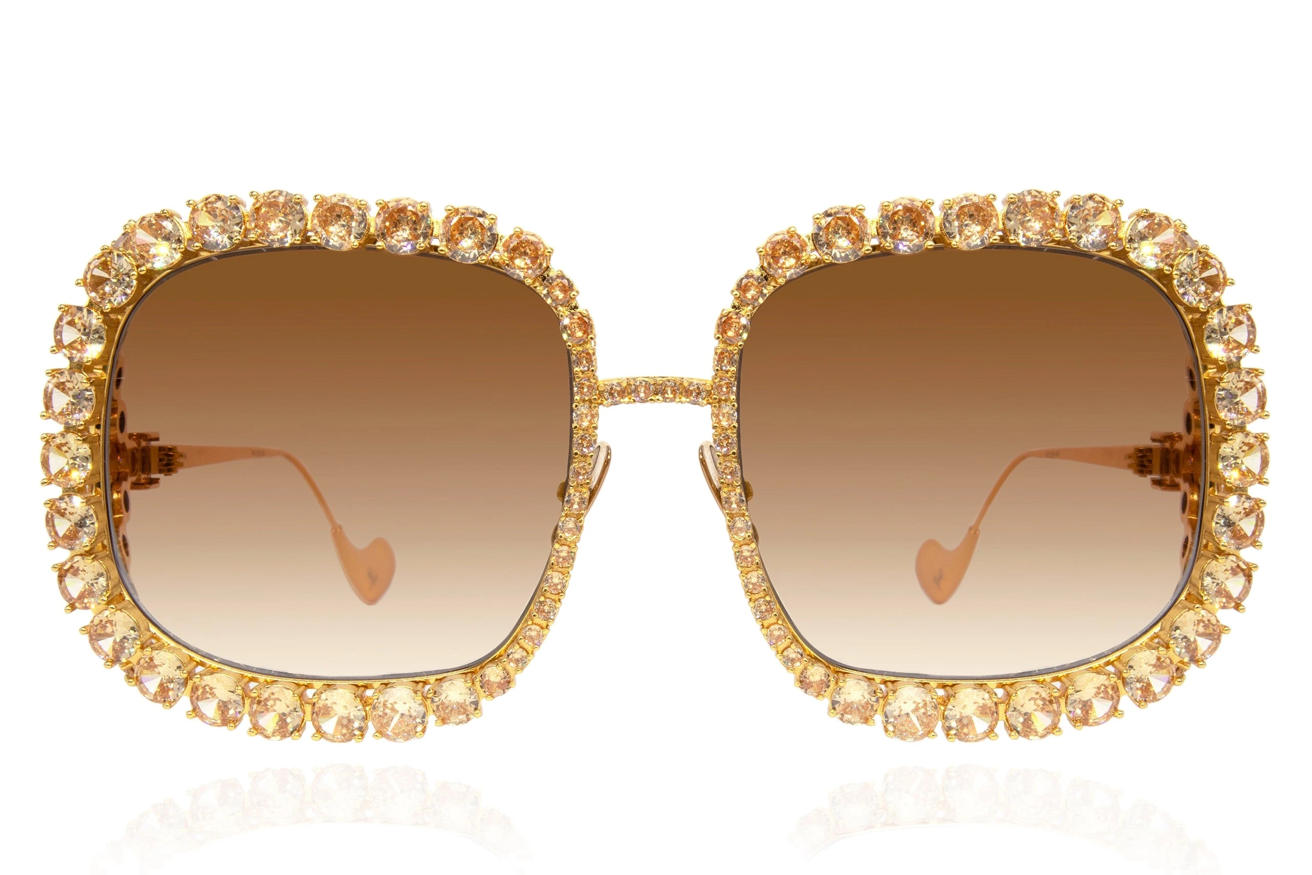 Starry Sky Sunglasses in Gold