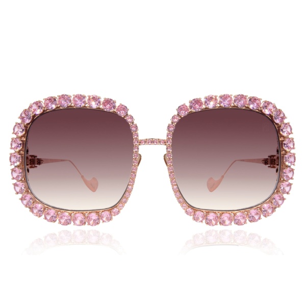 Anna-Karin Karlsson Starry Sky Sunglasses in Rose Gold