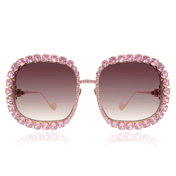 Anna-Karin Karlsson Starry Sky Sunglasses in Rose Gold