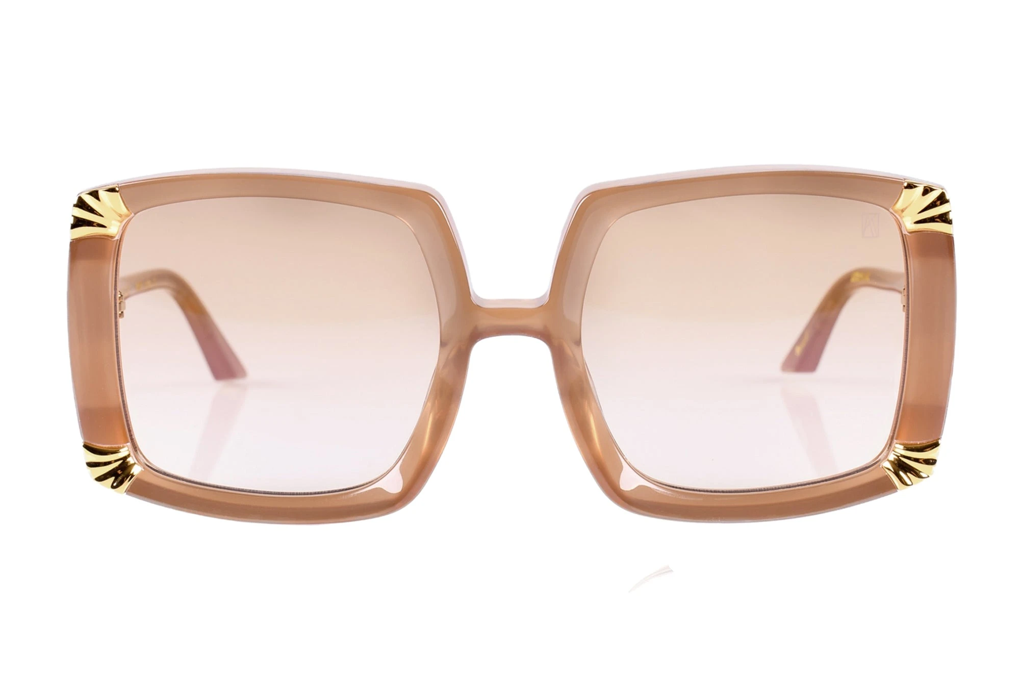 Strawberry Moon Sunglasses in Caramel