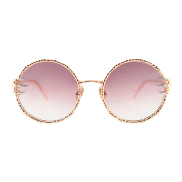 The Claw & the Moon Sunglasses in Rose Gold