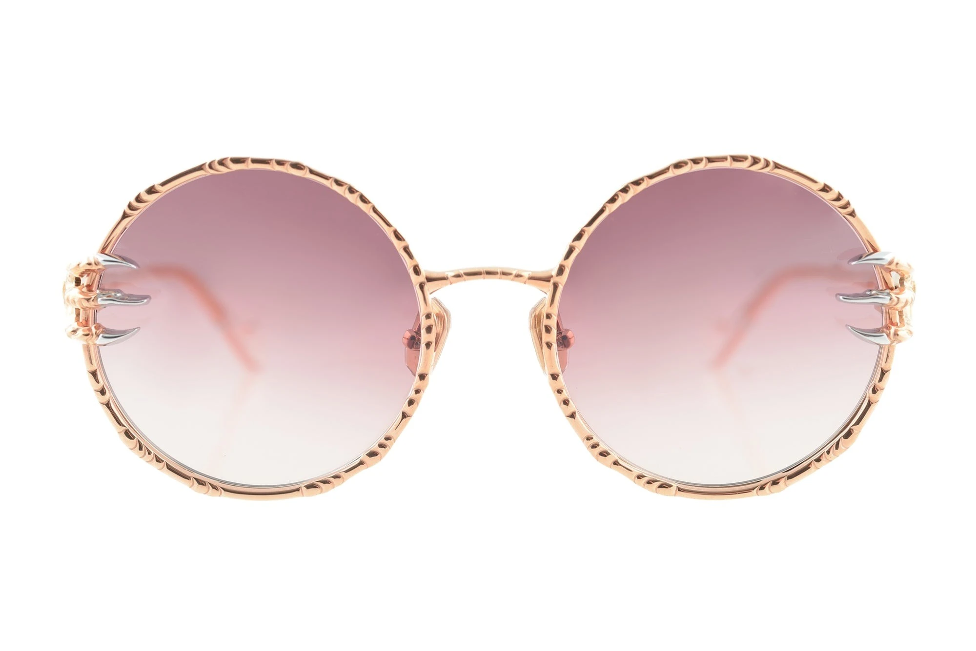 The Claw & the Moon Sunglasses in Rose Gold