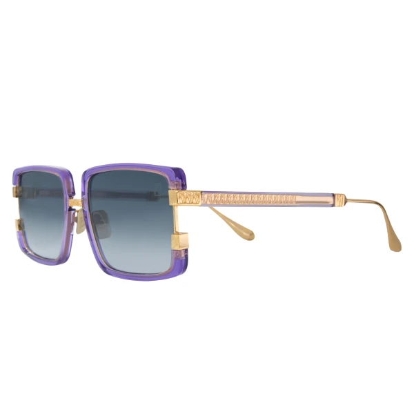Too Handsome Sun Sunglasses in Purple - Image 2