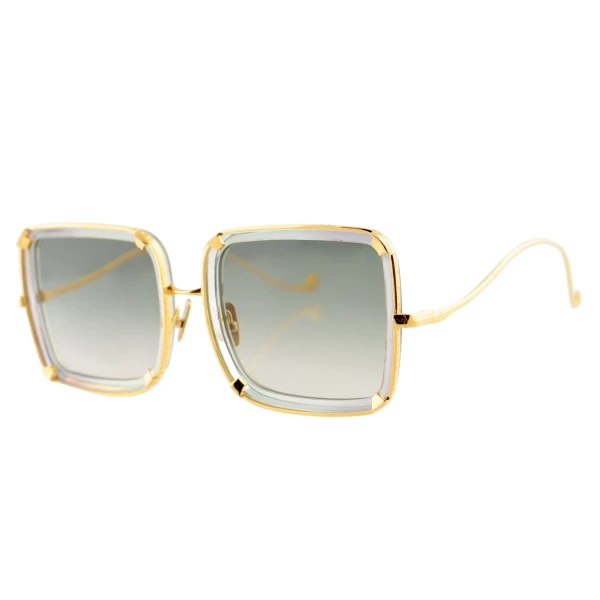White Moon Sunglasses in Jade - Image 2