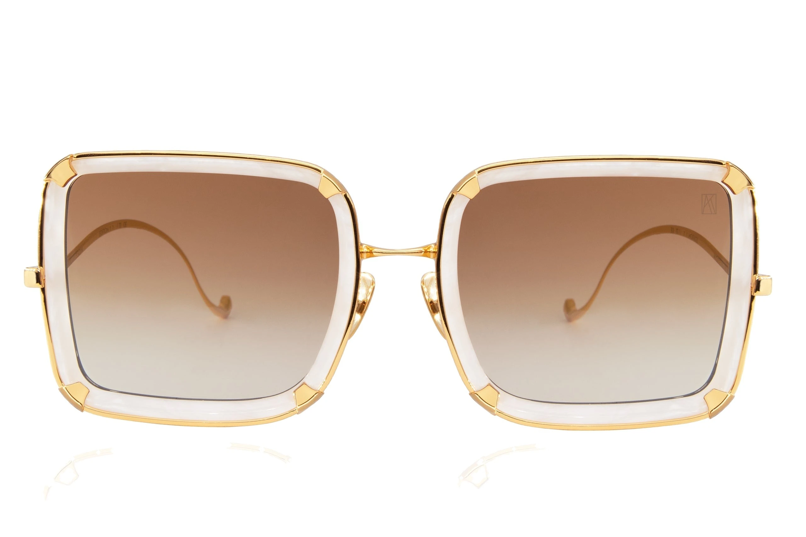 White Moon Sunglasses in Pearl