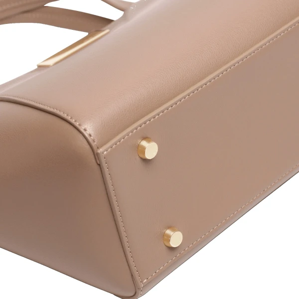 Ateliers Auguste Mini Sévigné in Taupe Smooth Leather bag