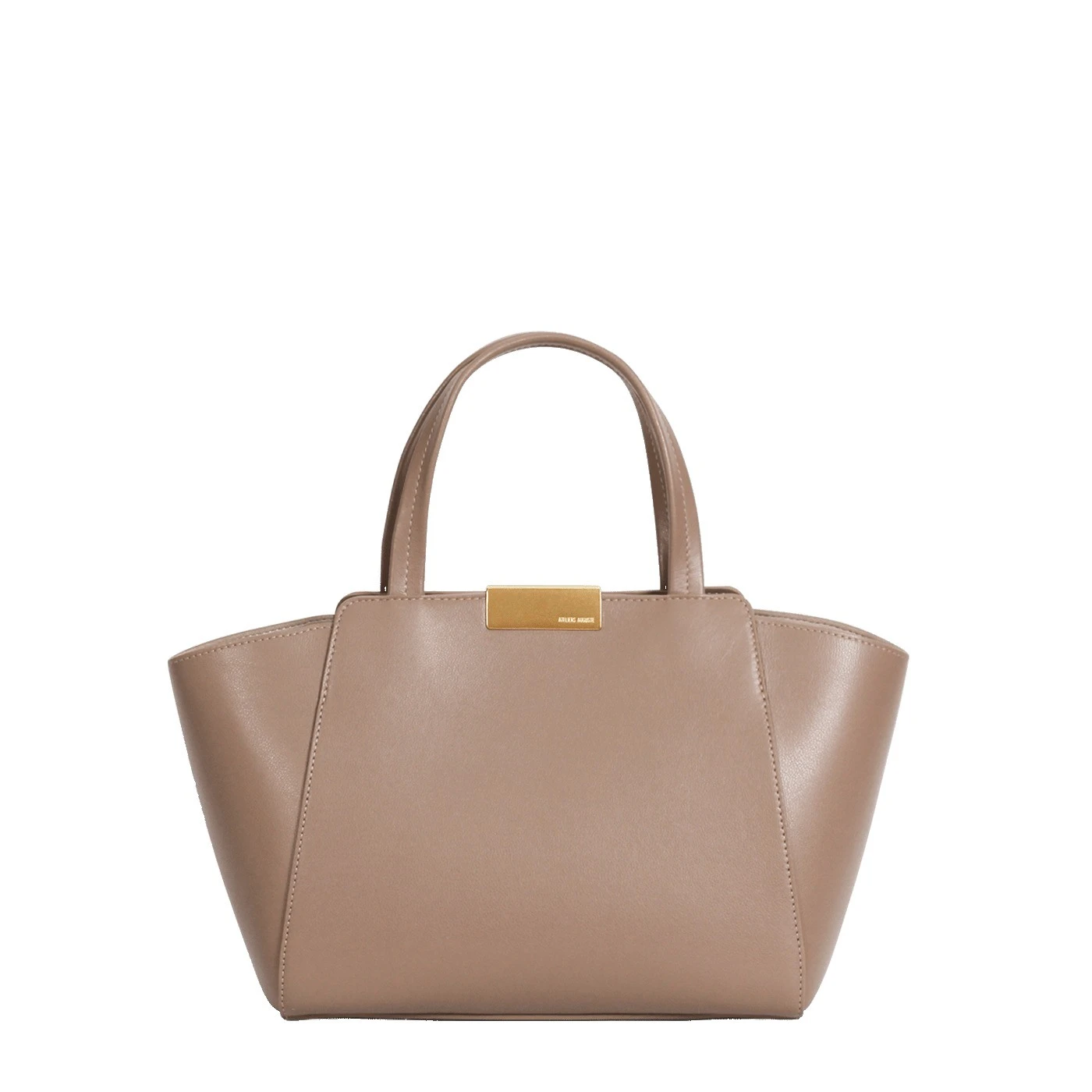 Mini Sévigné in Taupe Smooth Leather 1 Ateliers Auguste Mini Sévigné in Taupe Smooth Leather bag