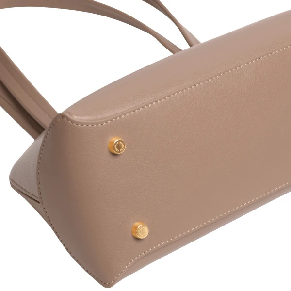 Ateliers Auguste Passy East West in Taupe Smooth Leather bag