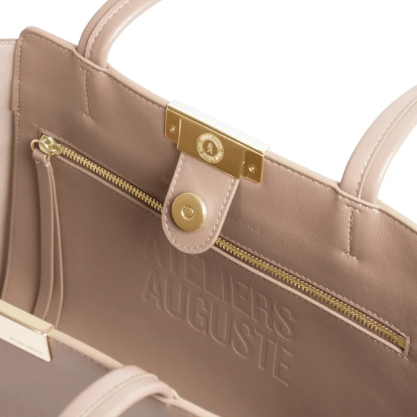Ateliers Auguste Sévigné in Taupe Smooth Leather bag