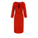 Bernadette Dress Eleni in Red | Dresses | Luxury Shoes 