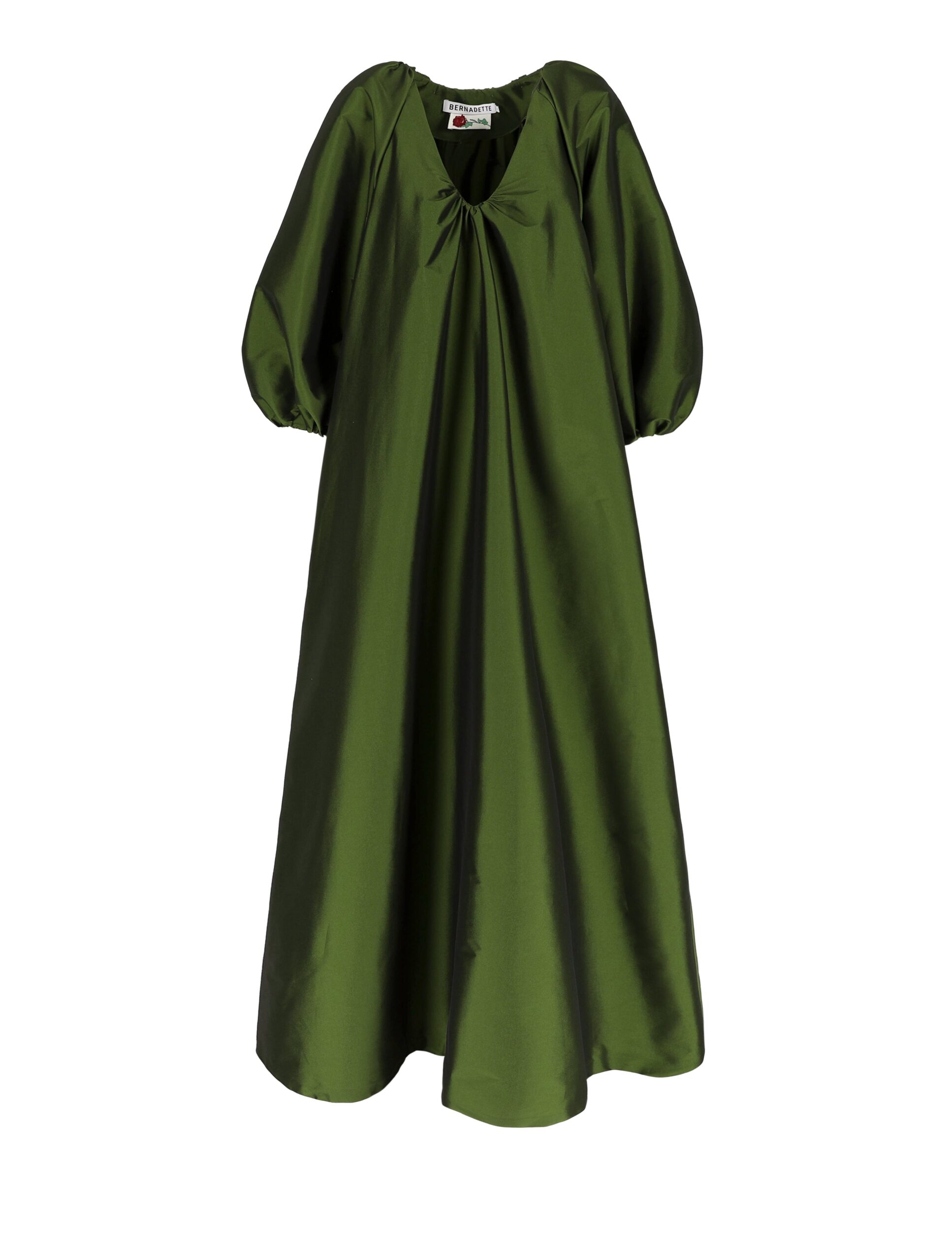 Bernadette Dress George in Dark Lime Bernadette dress