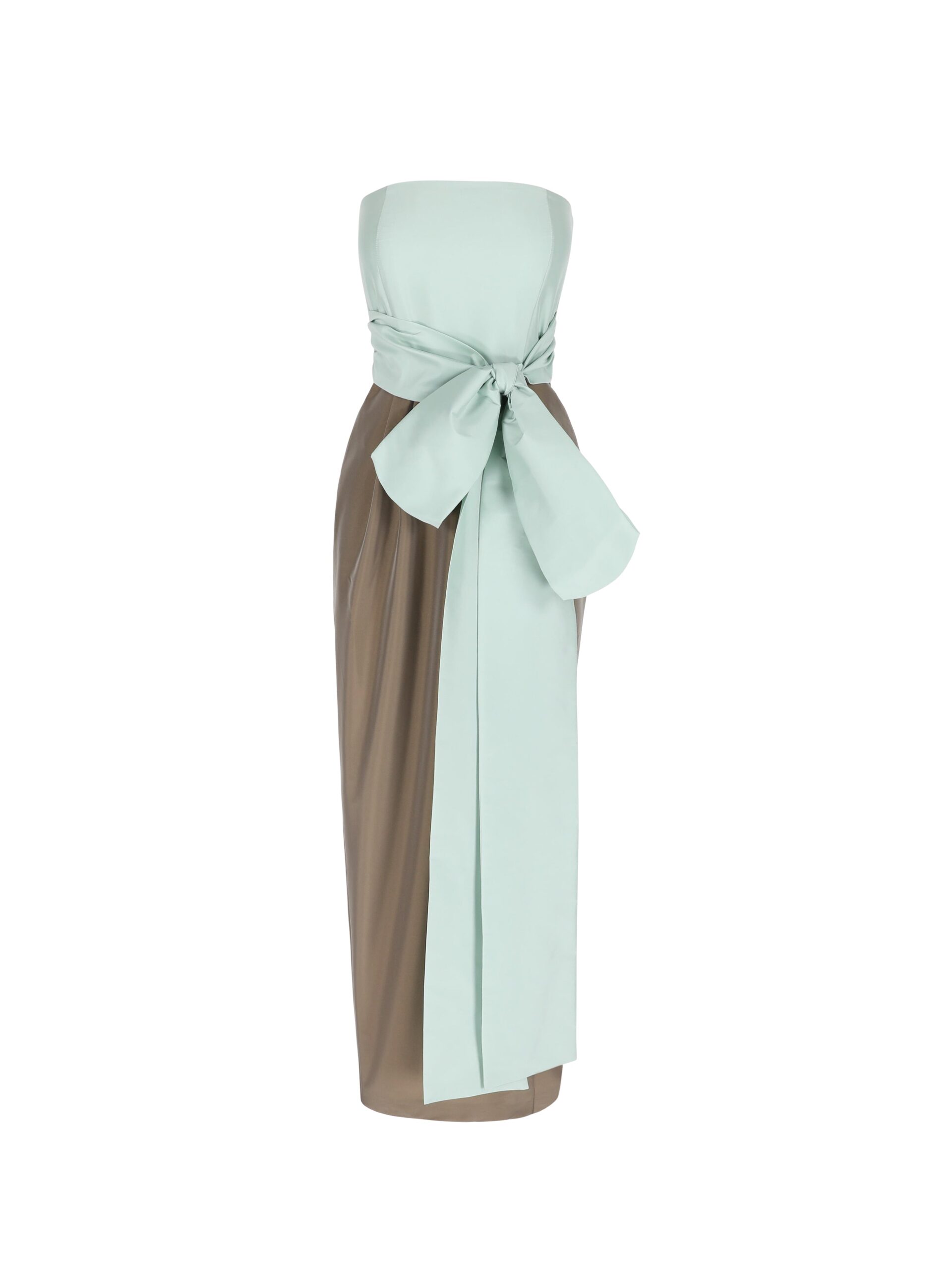 Bernadette Dress Lina in Morning Mist and Mocha | Dresses | Luxury Shoes Bernadette Dress Lina in Morning Mist and Mocha | Dresses | Luxury Shoes