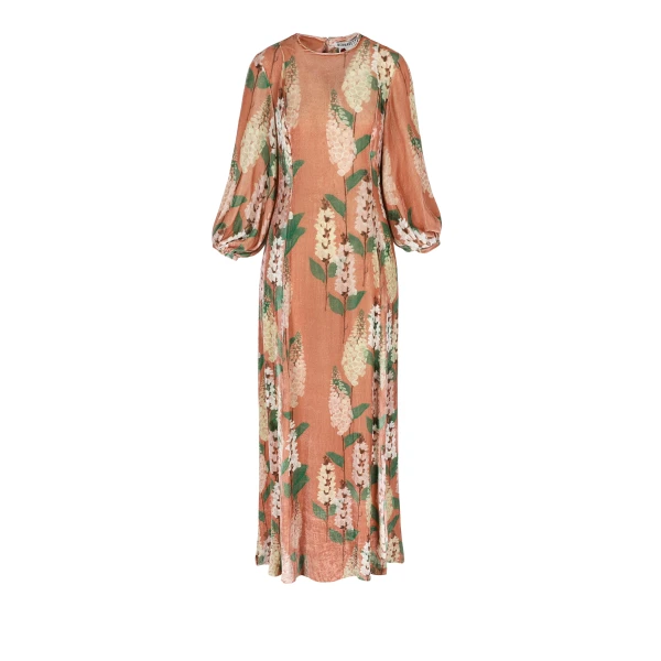 Dress Roxette in Foxglove Pink