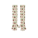 Bernadette Lingerie Rose Cashmere Gloves in Cream | Accessories | Luxury Shoes 