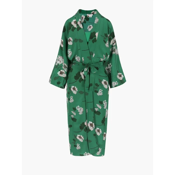 peignoir silk crepe de chine