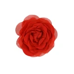 Bernadette Romantic Rose Brooch in Red | Jewelry | Luxury Shoes 