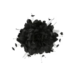 Bernadette Wild Rose Brooch in Black | Jewelry | Luxury Shoes 