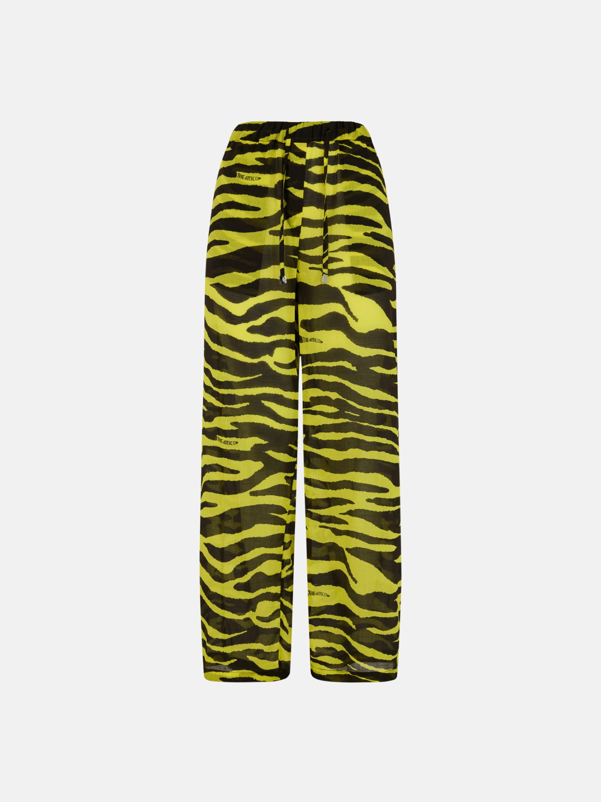 Black and yellow pants