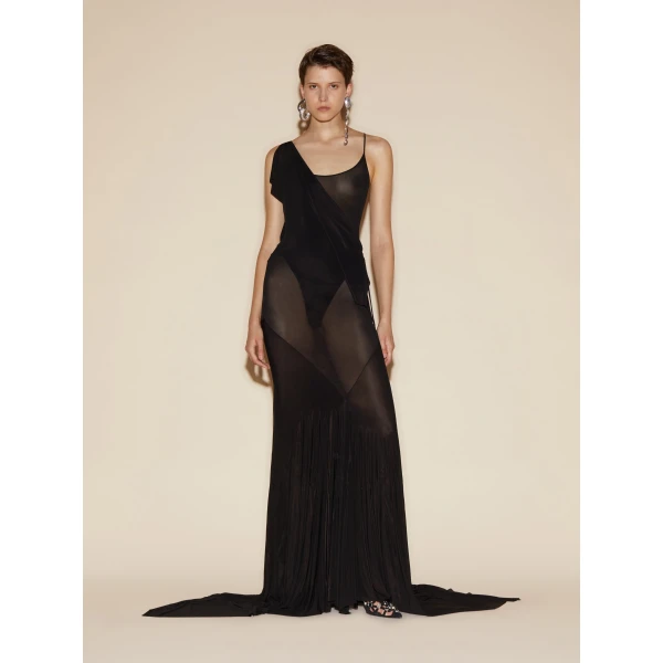Black long dress